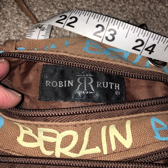 Robin Ruth Berlin Canvas Crossbody Bag - Picture 7 of 7